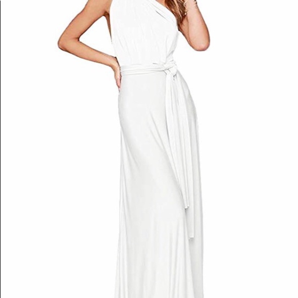 White Multi-way dress
